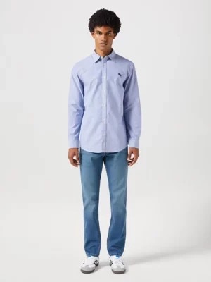 Zdjęcie produktu Wrangler Long Sleeve Shirt Oxford Blue Size