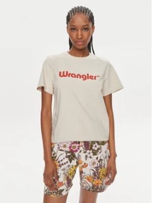 Zdjęcie produktu Wrangler T-Shirt 112350305 Écru Regular Fit