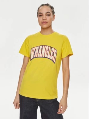 Zdjęcie produktu Wrangler T-Shirt Varsity 112350189 Żółty Regular Fit