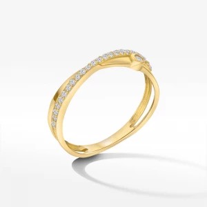 Zdjęcie produktu Wyjątkowy złoty pierścionek