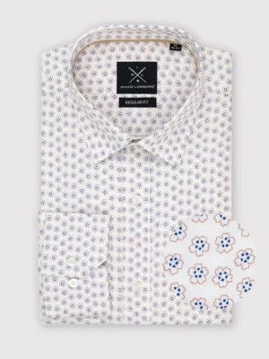 Zdjęcie produktu Wzorzysta koszula w kolorze złamanej bieli Pako Lorente