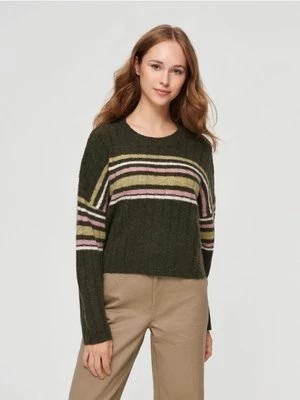 Zdjęcie produktu Wzorzysty sweter oversize w paski House