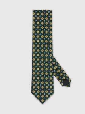 Zdjęcie produktu Wzorzysty zielony krawat Pako Lorente