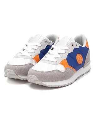 Zdjęcie produktu XTI Kids Sneakersy w kolorze szaro-niebiesko-pomarańczowym rozmiar: 33