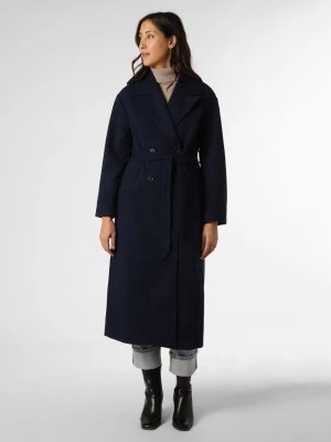 Zdjęcie produktu Y.A.S Damski płaszcz wełniany Kobiety niebieski jednolity,