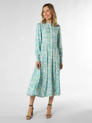 Zdjęcie produktu Y.A.S Sukienka damska - YASAlira Kobiety wiskoza niebieski|zielony|wielokolorowy wzorzysty,