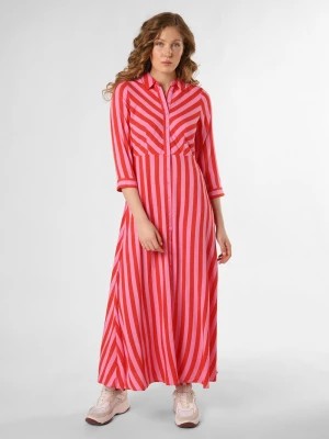 Zdjęcie produktu Y.A.S Sukienka damska - YASSavanna Kobiety wiskoza różowy|czerwony w paski,
