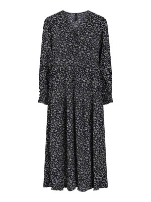 Zdjęcie produktu Y.A.S Sukienka "Yasmio" w kolorze czarnym ze wzorem rozmiar: XS