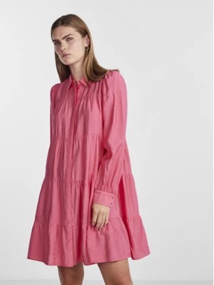 Zdjęcie produktu YAS Sukienka koszulowa Pala 26030720 Różowy Loose Fit