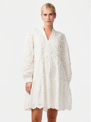 Zdjęcie produktu YAS Sukienka letnia Menusa 26033229 Biały Regular Fit