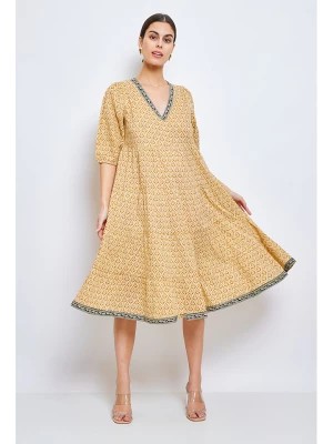 Zdjęcie produktu YYDS Sukienka w kolorze żółtym rozmiar: 40/42