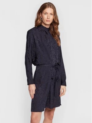 Zdjęcie produktu Zadig&Voltaire Sukienka koktajlowa Ritas WWDR01169 Granatowy Regular Fit
