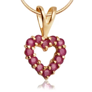 Zdjęcie produktu Zawieszka z rubinami Biżuteria YES