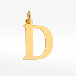 Zdjęcie produktu Zawieszka ze złota literka D