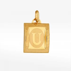 Zdjęcie produktu Zawieszka ze złota literka U