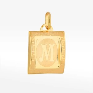 Zdjęcie produktu Zawieszka ze złota z literą M