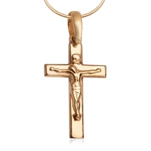 Zdjęcie produktu Zawieszka złota - krzyżyk Biżuteria YES