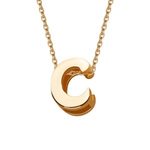 Zdjęcie produktu Zawieszka złota - litera C Biżuteria YES