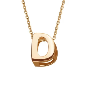Zdjęcie produktu Zawieszka złota - litera D Biżuteria YES