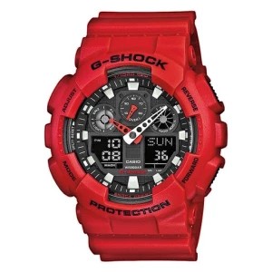 Zdjęcie produktu Zegarek G-Shock GA-100B-4AER Red/Red