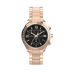 Zdjęcie produktu Zegarek Timex Dress Chronograph TW2W20100 Różowe złoto