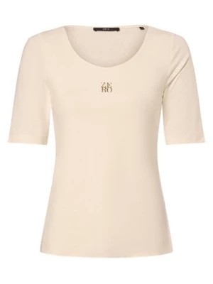 Zdjęcie produktu zero Koszulka damska Kobiety Bawełna biały jednolity,