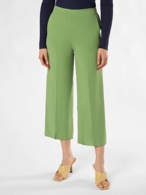 Zdjęcie produktu zero Spodnie z zawartością lnu Kobiety len zielony jednolity,