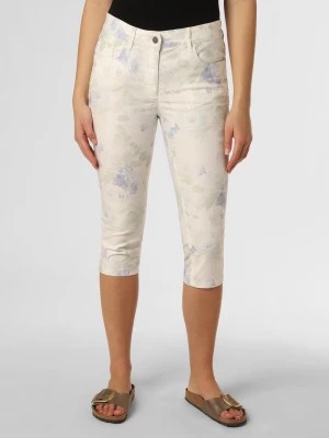 Zdjęcie produktu Zerres Spodnie Kobiety Bawełna niebieski|zielony|biały|wielokolorowy wzorzysty,