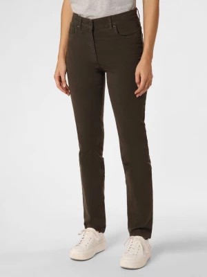 Zdjęcie produktu Zerres Spodnie Kobiety brązowy|zielony jednolity,