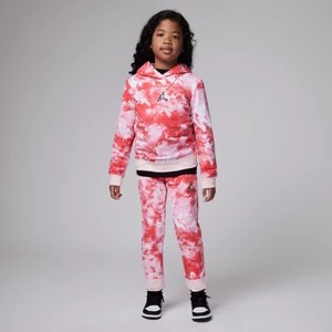 Zdjęcie produktu Zestaw bluza z kapturem i spodnie dla małych dzieci Jordan - Różowy