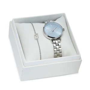 Zdjęcie produktu Zestaw zegarek i bransoletka Liu Jo Couple Plus TLJ2039 Srebrny