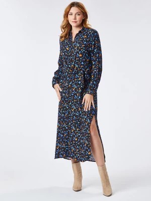 Zdjęcie produktu Zibi London Sukienka w kolorze czarno-niebieskim rozmiar: 40