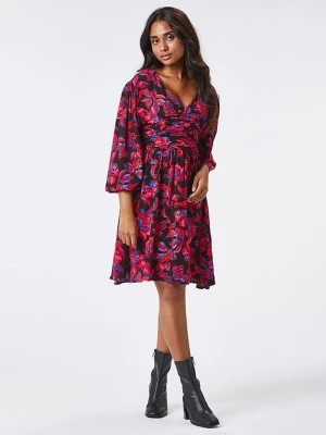 Zdjęcie produktu Zibi London Sukienka w kolorze czerwono-niebiesko-czarnym rozmiar: 40