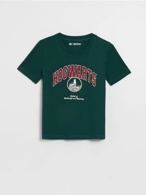 Zdjęcie produktu Zielona koszulka z nadrukiem Harry Potter House