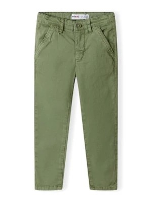Zdjęcie produktu Zielone spodnie typu chino dla chłopca Minoti