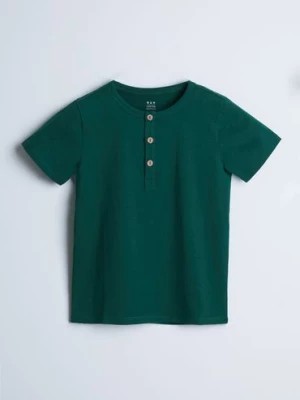 Zdjęcie produktu Zielony bawełniany t-shirt dla dziecka - unisex - Limited Edition