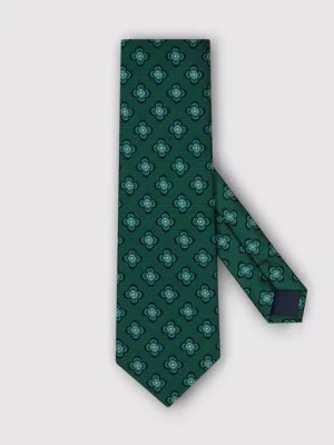 Zdjęcie produktu Zielony krawat męski w kwiaty Pako Lorente