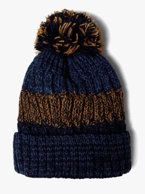 Zdjęcie produktu Zimowa czapka chłopięca z pomponem w pasy 5.10.15.