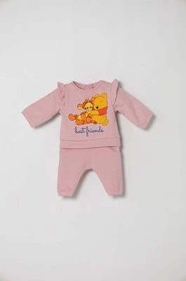 Zdjęcie produktu zippy dres bawełniany niemowlęcy x Disney kolor różowy