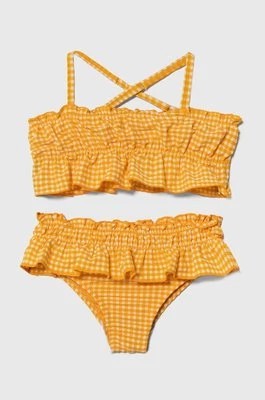 Zdjęcie produktu zippy dwuczęściowy strój kąpielowy niemowlęcy kolor pomarańczowy