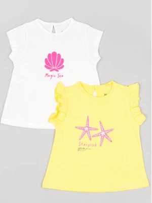 Zdjęcie produktu Zippy Komplet 2 t-shirtów ZBGAP0303 23014 Kolorowy Regular Fit