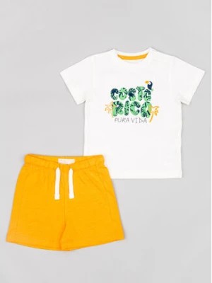 Zdjęcie produktu Zippy Komplet t-shirt i spodenki ZBBAP0602 23004 Pomarańczowy Regular Fit