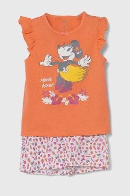 Zdjęcie produktu zippy piżama bawełniana dziecięca x Disney kolor pomarańczowy wzorzysta