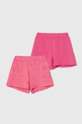 Zdjęcie produktu zippy szorty niemowlęce 2-pack kolor różowy wzorzyste