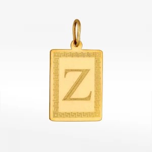 Zdjęcie produktu Złota zawieszka literka Z