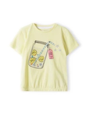Zdjęcie produktu Żółta bluzka bawełniana dla niemowlaka - Lemoniada Minoti