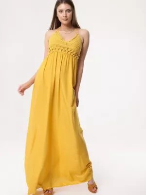 Zdjęcie produktu Żółta Sukienka Contradance