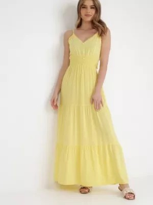 Zdjęcie produktu Żółta Sukienka Euneope