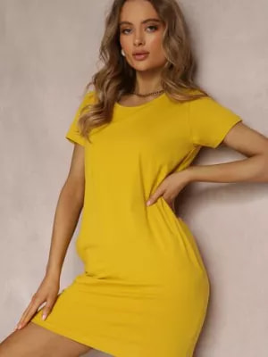 Zdjęcie produktu Żółta Sukienka Hyrmiala