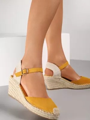 Zdjęcie produktu Żółte Sandały Auxaleia